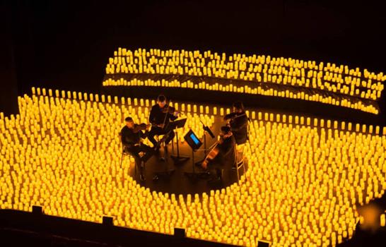 Candlelight en Santo Domingo: cuando la m&uacute;sica se enciende a la luz de las velas