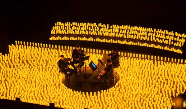 Candlelight en Santo Domingo: cuando la m&uacute;sica se enciende a la luz de las velas