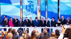 David Collado inaugura stand dominicano en Fitur 2026