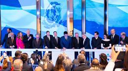 David Collado inaugura stand dominicano en Fitur 2026