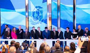 David Collado inaugura stand dominicano en Fitur 2026