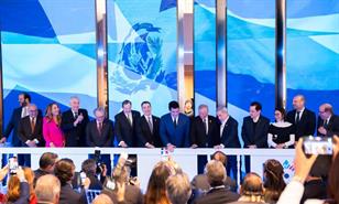 David Collado inaugura stand dominicano en Fitur 2026