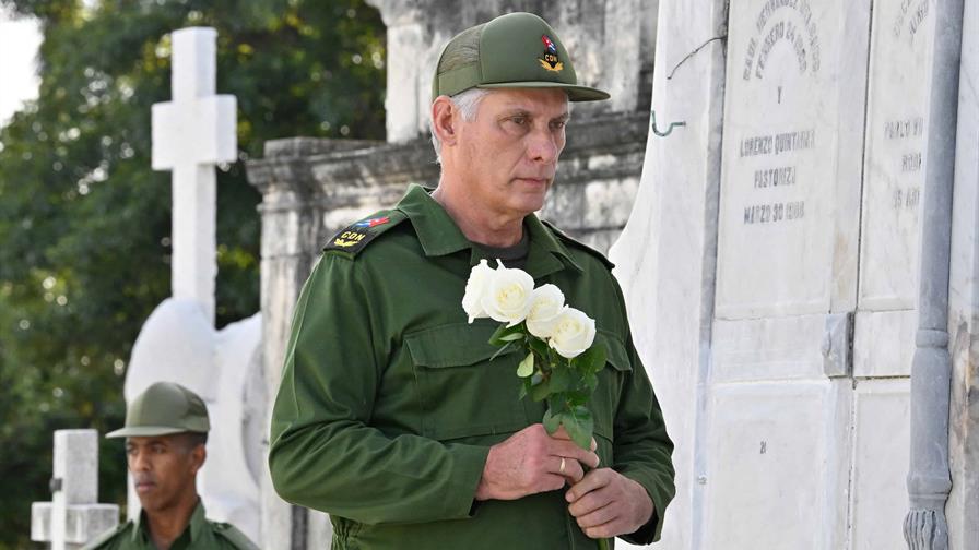 Presidente de Cuba dice que convers&oacute; por tel&eacute;fono con mandataria interina venezolana Rodr&iacute;guez