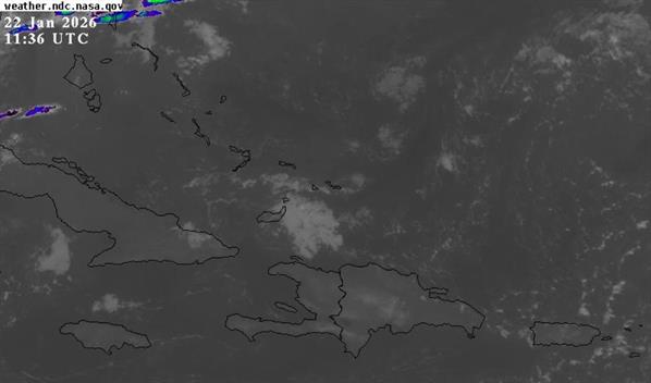 Las lluvias siguen ese jueves por una vaguada; mantienen alerta en las costas por oleaje peligroso