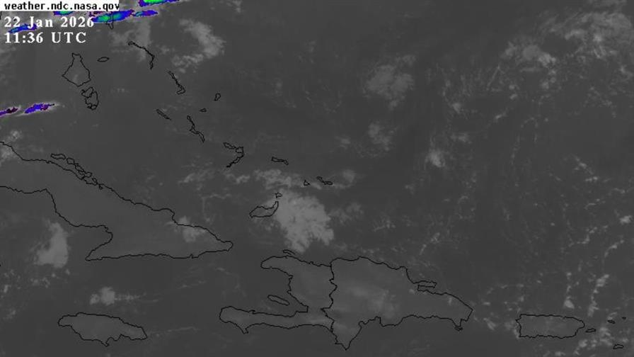 Las lluvias siguen ese jueves por una vaguada; mantienen alerta en las costas por oleaje peligroso