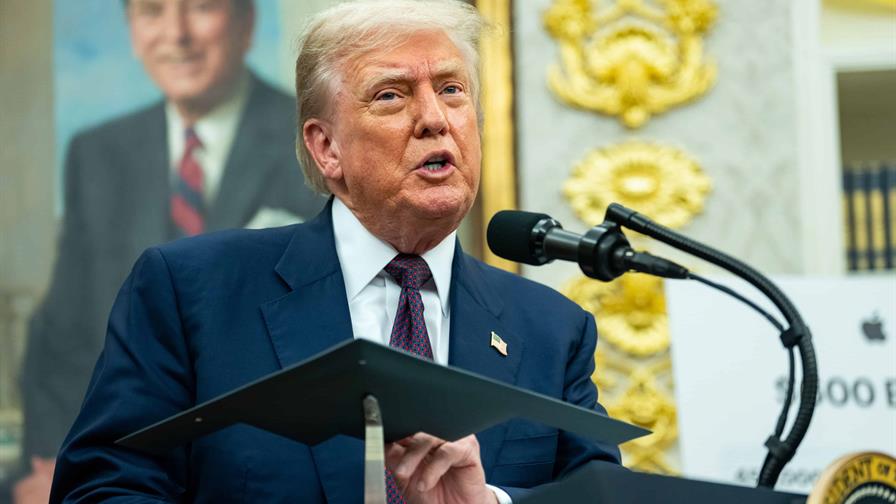 Trump advierte de represalias si Europa vende activos estadounidenses por los aranceles