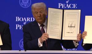 Trump lanza en Davos su Consejo de Paz