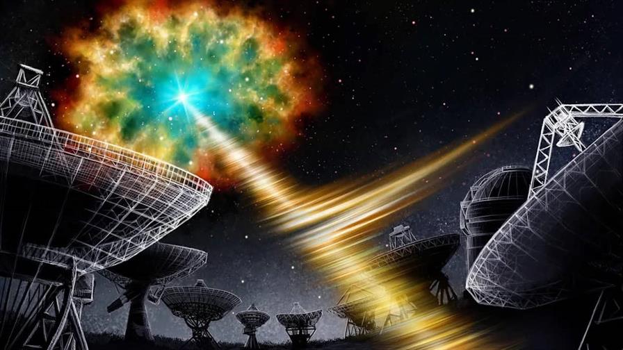 Localizan una r&aacute;faga r&aacute;pida de radio (FRB) que emite energ&iacute;a a 1,500 millones de a&ntilde;os luz