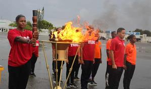 Dan apertura a Juegos Deportivos de las Fuerzas Armadas y la Polic&iacute;a Nacional