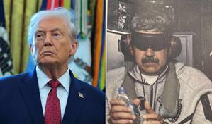 Donald Trump dice que se us&oacute; un nuevo tipo de arma en la operaci&oacute;n para capturar a Maduro