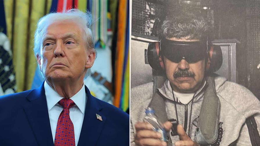Donald Trump dice que se us&oacute; un nuevo tipo de arma en la operaci&oacute;n para capturar a Maduro