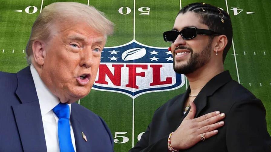 Donald Trump dice que no asistir&aacute; al Super Bowl y que est&aacute; en contra de Bad Bunny y Green Day