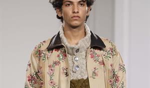 La b&uacute;squeda de novedades lleva el bordado a la moda masculina