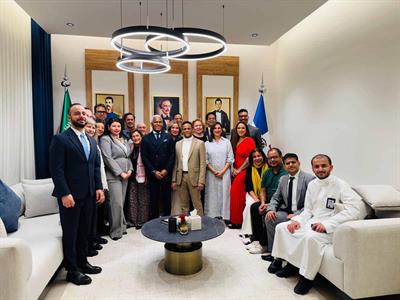 Embajada de RD en Arabia Saudita reúne la diáspora dominicana
