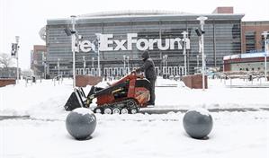 Aplazan el partido Grizzlies-Nuggets por una tormenta de nieve en Memphis