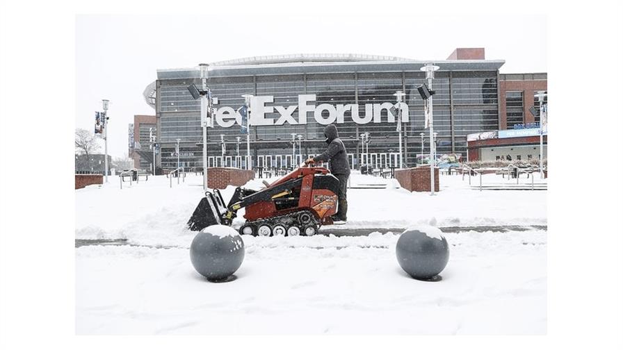 Aplazan el partido Grizzlies-Nuggets por una tormenta de nieve en Memphis Aplazan el partido Grizzlies-Nuggets por una tormenta de nieve en Memphis