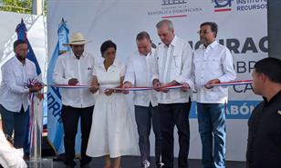 Abinader entrega obras hidr&aacute;ulicas en Dajab&oacute;n con inversi&oacute;n de RD$375 millones