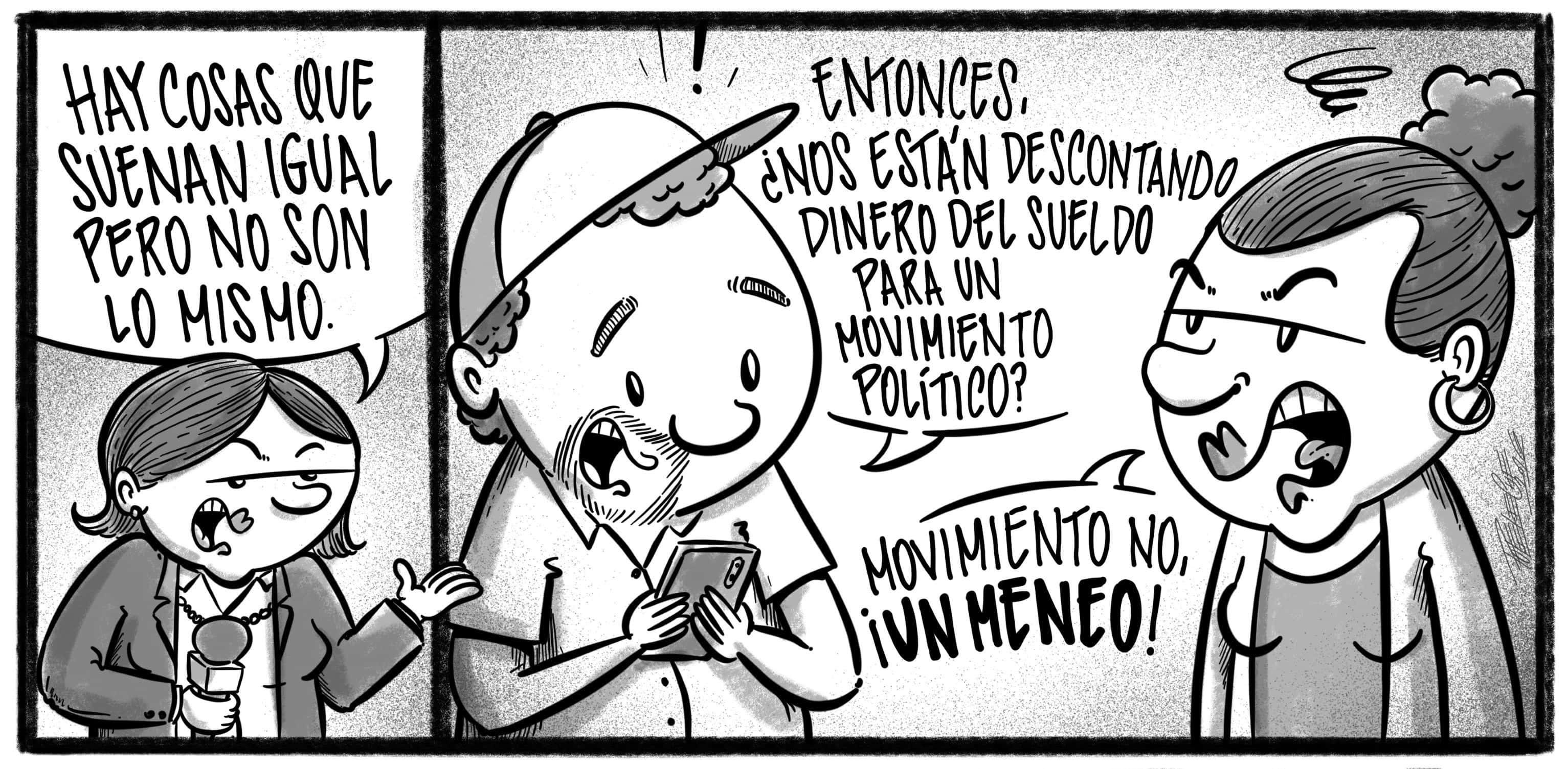 Caricatura de Noticiero Poteleche 27 enero 2026