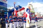 Desfile patri&oacute;tico recuerda legado de Duarte en su 213 aniversario