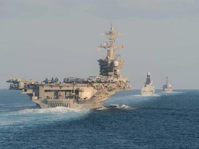 E.E. U.U. e Irán: portaaviones Abraham Lincoln llega a Medio Oriente