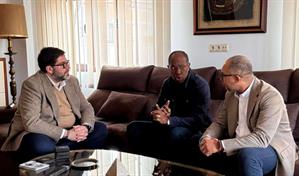 El viceministro de Turismo de RD visita &Aacute;vila tras su participaci&oacute;n en Fitur