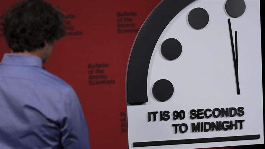 El Reloj del Apocalipsis se acerca m&aacute;s que nunca a la cat&aacute;strofe