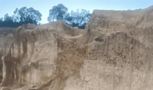 Derrumbe en mina de Sos&uacute;a mata a padre e hijo cuando iban a salir de trabajar