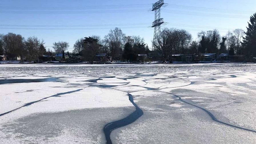 EE. UU. registra una ola de terremotos de hielo por la brusca ca&iacute;da de las temperaturas