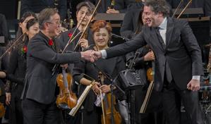 Gustavo Dudamel reivindica el poder humano de la m&uacute;sica en un mundo dividido en Nueva York