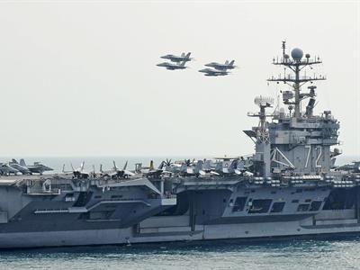 Donald Trump: la flota enviada a Irán está lista para actuar