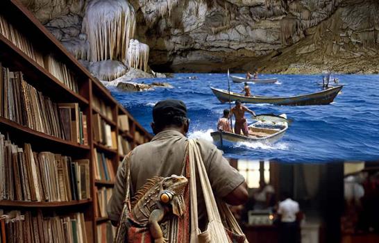 Beats en la cueva y pesca en la Bah&iacute;a de Luper&oacute;n