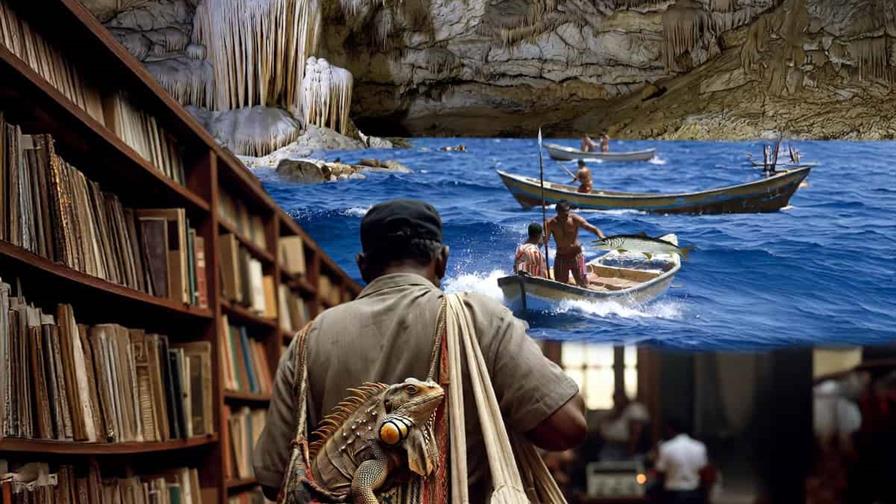 Beats en la cueva y pesca en la Bah&iacute;a de Luper&oacute;n