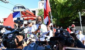 Comunidades marchan en Santiago contra presuntos proyectos mineros en la cordillera Septentrional