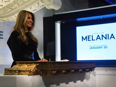 Melania Trump estrena millonario documental financiado por Amazon
