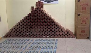 Incautan 48,000 cigarrillos y m&aacute;s de RD$262,000 en allanamiento en Dajab&oacute;n