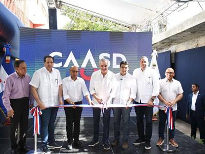 Entregan saneamiento de cañada Los Peralejos en SDO