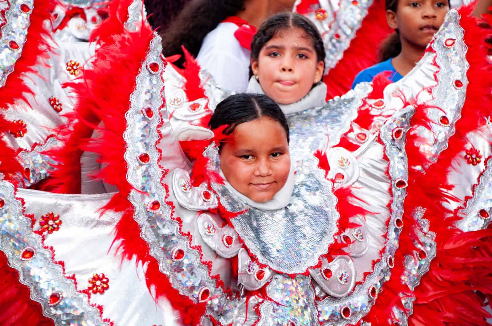 Los ni&ntilde;os participan de esta manifestaci&oacute;n.