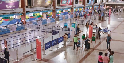 Alrededor de 25 vuelos cancelados desde y hacia RD por tormenta invernal Ernesto en EE. UU.