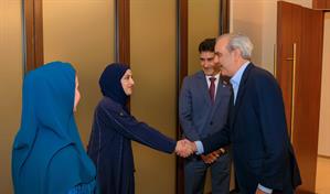 Luis Abinader llega a Dub&aacute;i para participar en la Cumbre Mundial de Gobiernos 2026