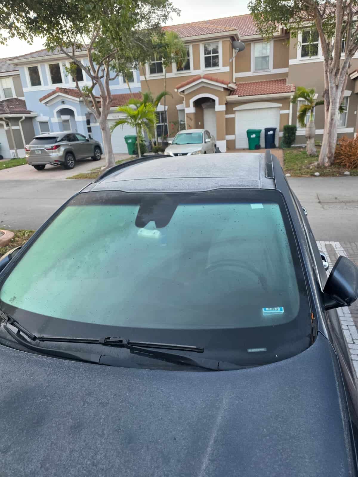 Imágenes de los efectos del frente frío cuando cruzó por Florida este fin de semana.