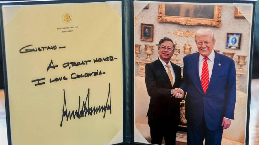 Trump recibe a Petro en la Casa Blanca para un borrón y cuenta nueva Trump recibe a Petro en la Casa Blanca para un borrón y cuenta nueva