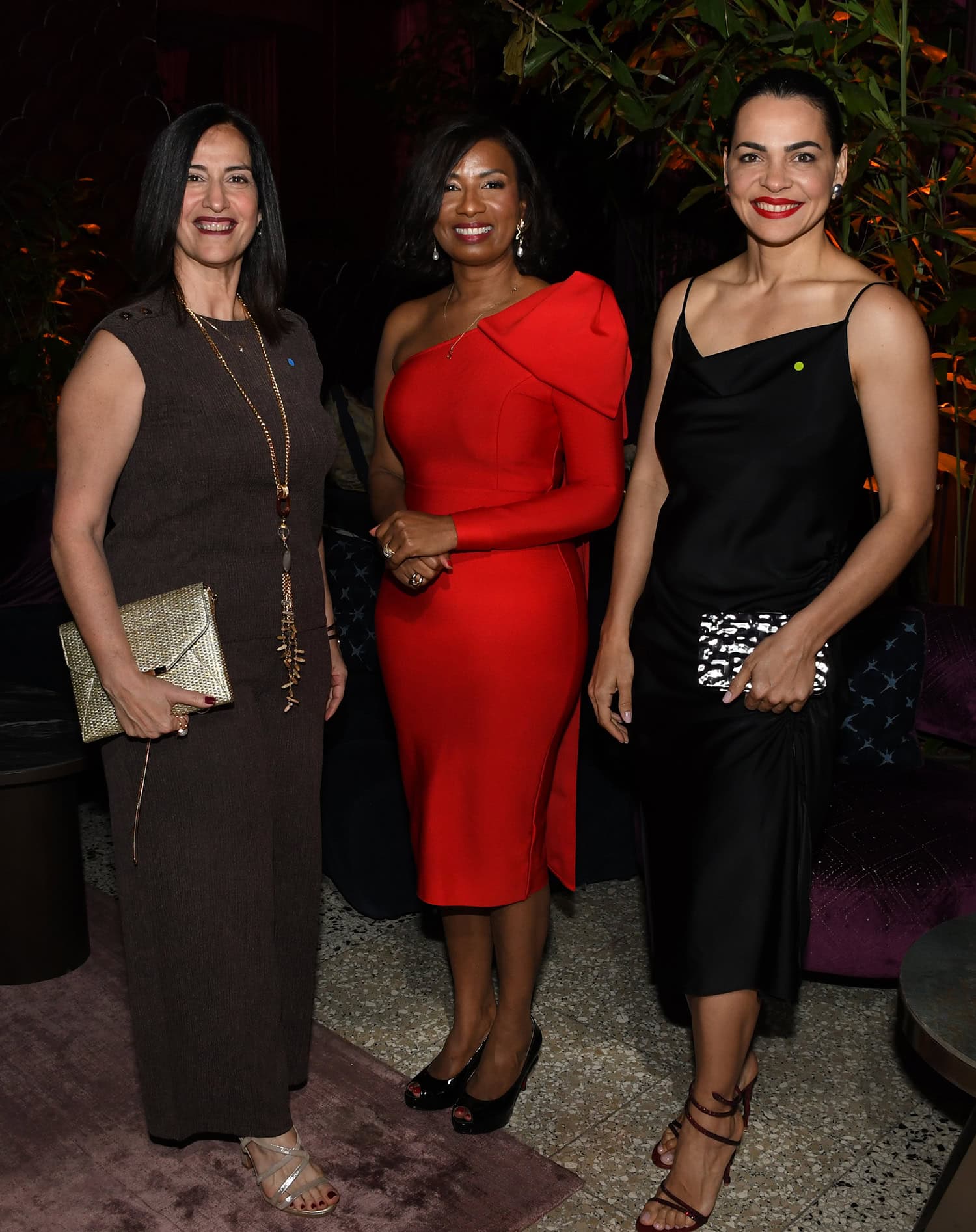 Ana Patricia Mej&iacute;a, Silvia Ram&iacute;rez y Yudit Mar&iacute;a.