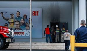 Investigan causa del conato de incendio en la sede del Sistema del 9-1-1