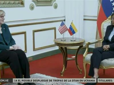 Transición en Venezuela en agenda de jefa de misión de EE. UU.
