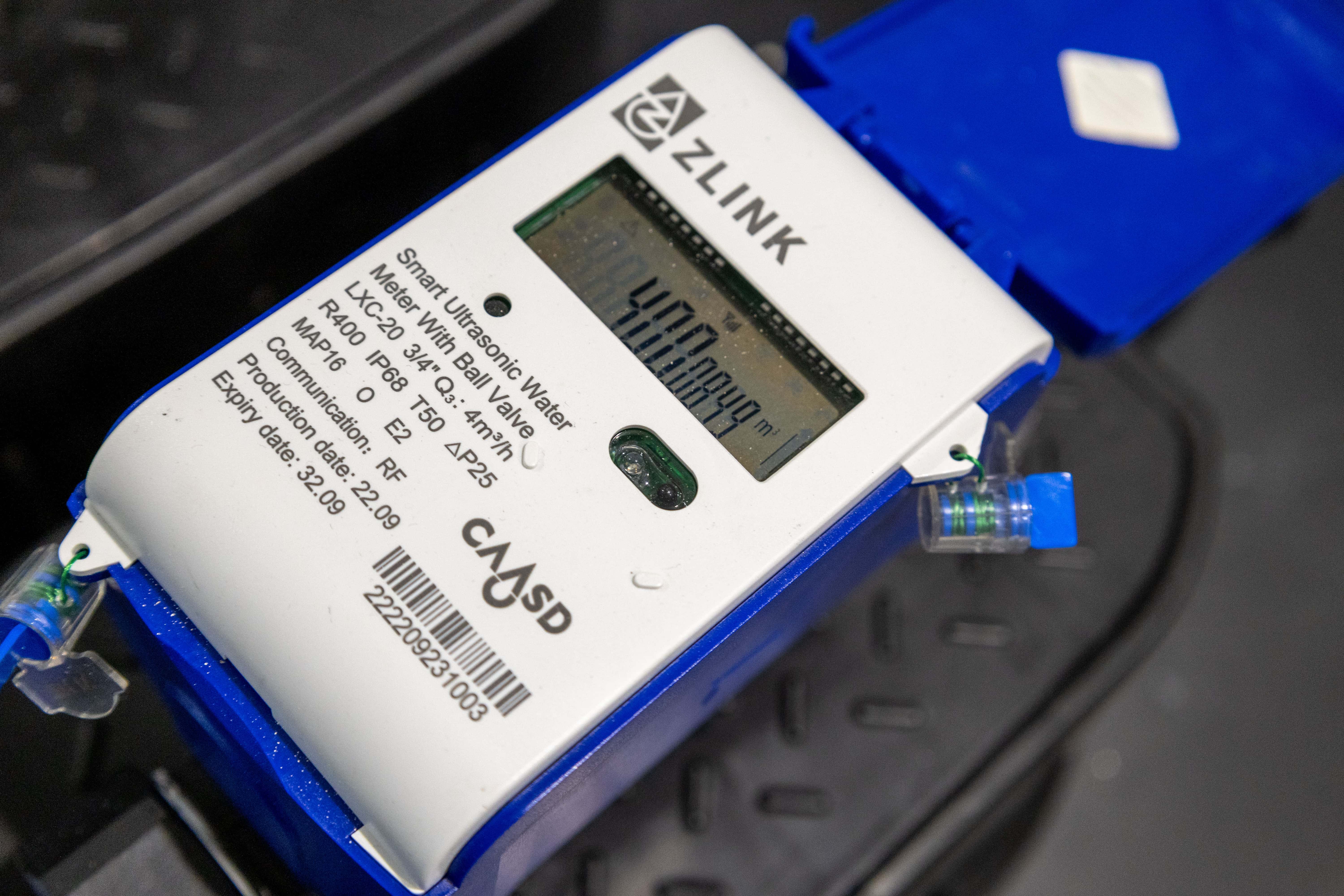 Un medidor inteligente.