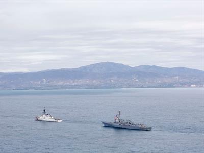 EE. U. envía su buque USS Stockdale a la bahía de Puerto Príncipe