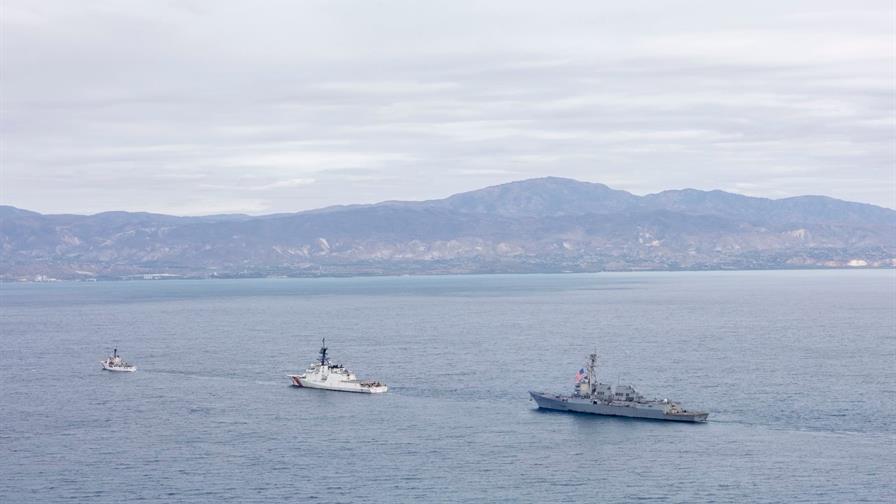 El buque de guerra desplegado por EE. UU. en Hait&iacute; es el m&aacute;s usado desde la Segunda Guerra Mundial