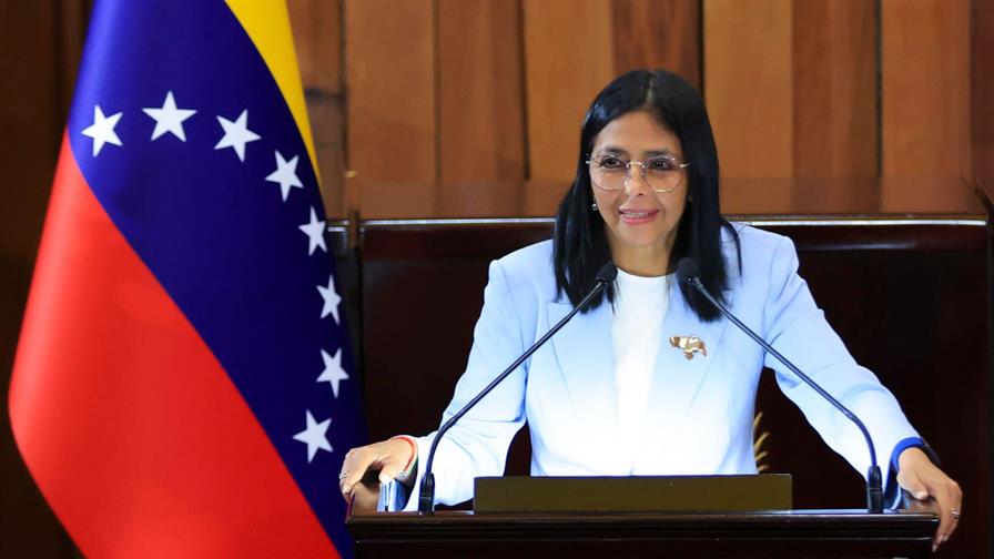 Hitos de un mes de presidencia interina de Delcy Rodr&iacute;guez en Venezuela