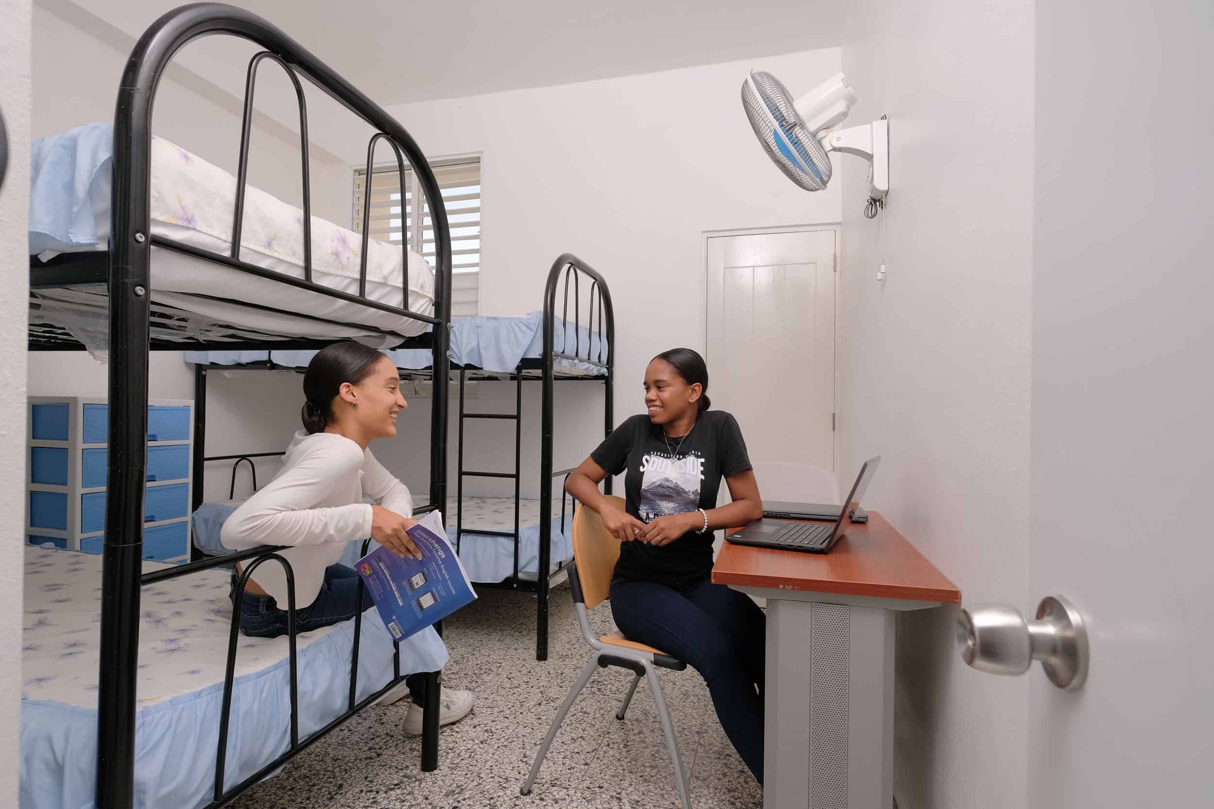 Habitaciones de estudiantes del Instituto Superior de Formaci&oacute;n Docente Salom&eacute; Ure&ntilde;a.