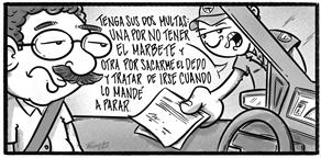 Caricatura de Noticiero Poteleche 6 febrero 2026